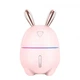 Увлажнитель воздуха Air Purifier 3900/Y-105 300мл с фукцией ночника Зайка Розовый - изображение 3