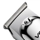 Машинка для стрижки волос VGR V-071 на аккумуляторе триммер для бороды и усов съемные насадки 1,2,3 мм Серебристый - изображение 4