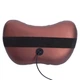 Массажная подушка Massage Pillow ART-8028 для спины и шеи с инфракрасным подогревом 12 В 220 В Коричневый - изображение 5