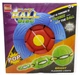 Складной игровой мячик фрисби Flat Ball Disc мяч трансформер летающая тарелка светящаяся с 6 LED красный - изображение 9