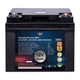 Акумулятор LP LiFePO4 12V 50 Ah 640Wh (BMS 50A/25A) пластик для ДБЖ LogicPower 18036 - изображение 1