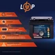 Акумулятор LP LiFePO4 12V 50 Ah 640Wh (BMS 50A/25A) пластик для ДБЖ LogicPower 18036 - изображение 2