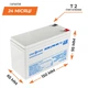 Акумулятор мультигелевий LPM-MG 12V 9 Ah LogicPower 6555 - изображение 4