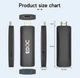 Смарт ТВ приставка Android SmartTV Box FDQ DQ-3 2/16Gb 4K TV Stick - изображение 3