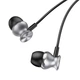 Проводные наушники Hoco M106 (AUX, 1.2м кабель, вакумные) - Черные - изображение 3
