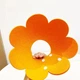 Воротник-ошейник "для заживления ран" для собак и кошек Orange Flower Size S - изображение 4