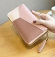 Женский клатч кошелек Primolux Lady Wallet портмоне - Pink Brown - изображение 3