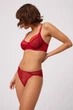 Трусики бразилиана Ysabel Mora 2(S) Красный (Christmas red) (81308) - изображение 2