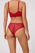 Трусики бразилиана Ysabel Mora 2(S) Красный (Christmas red) (81308) - изображение 3