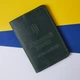Шкіряна обкладинка для військового квитка офіцера запасу INCARNE Зелена - зображення 2