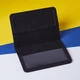 Шкіряна обкладинка для військового квитка офіцера запасу INCARNE Чорна - зображення 3
