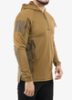 Кофта тактическая Helikon Range Hoodie Topcool - Coyote/Adaptive Green 2XL - изображение 6