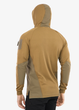 Кофта тактическая Helikon Range Hoodie Topcool - Coyote/Adaptive Green 3XL - изображение 5