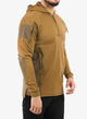 Кофта тактическая Helikon Range Hoodie Topcool - Coyote/Adaptive Green 3XL - изображение 10