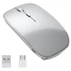 Миша бездротова USB/Type-C Halpilt Q23S Grey - зображення 1