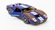 Деревянный 3D конструктор PuzzleOk спортивная машина Ford GT40 синий цвет 164 детали - изображение 2