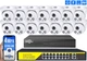 Комплект IP вiдеоспостереження Hiseeu на 14 внутрішніх камер POE 4Мп - зображення 1