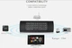 Пульт дистанційного керування MX3 Air mouse USB 2.4G (гіроскоп + мікрофон + клавіатура + підсвічування клавіш) - изображение 5