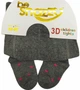 Колготки трикотаж с 3D рисунком для девочки Be Snazzy RA-52 068-74 см (3-9 months) Серый - изображение 4