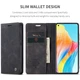 Чохол книжка з магнітом OPPO A78 4G CaseMe Black (34419-2B) - зображення 3