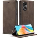 Чехол книжка с магнитом OPPO A78 4G CaseMe Dark Brown (34419-05) - изображение 1
