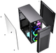 Obudowa Gembird Fornax M100 RGB Black (CCC-FC-M100RGB) - obraz 10
