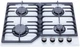 Варочная поверхность газовая Perfelli DIAMOND G69C BIANCO - изображение 2
