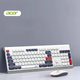 Бездротовий комплект ACER KM41-6W клавіатура + миша, Bluetooth+2.4 ГГц, white - зображення 1
