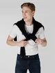 Джемпер мужской Colin's CL1064739-BLK 2XL Black (8683197893673) - изображение 2