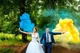 Цветной дым набор Желтый и Синий по 2 штуки для фотосессии, 60 сек Maxsem MA0511 YELLOW BLUE - изображение 5