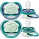 Пустушка Philips AVENT Ultra Air Нічна 6-18 міс 2 шт (SCF376/13) - зображення 2