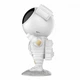 Лазерний нічник-проектор дитячий зоряного неба Astronaut, LED 5W, 120х113х228mm, 11 режимів, пульт, Білий - зображення 3