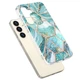Захисний чохол Deexe Marble Pattern для Samsung Galaxy S24 Plus - Blue - зображення 2