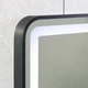 Дзеркало DUSEL LED DE-M0065D Black 100смх75см сенсорне включення + підігрів - зображення 4