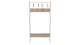 Вешалка напольная модульная Ferrum-decor Трелис 13 180x90x38 белый ДСП Дуб Сан-Марино 16мм (XK00296) - изображение 3