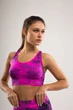 Комплект для фитнеса топ+леггинсы женский Spaio Fitness розовый флуо S/M (590128232427111) - изображение 6
