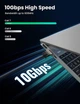 Мережевий кабель Ethernet Ugreen багатожильний мідний Ultra Durable High Performance Cat7 0.5 м Black (YM989) - зображення 2