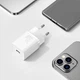 Сетевое зарядное устройство Baseus Super Si Quick Charger IC 30W White (YM908) - изображение 10
