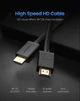 Кабель відео Ugreen HDMI 2.0 4K 3D 2М Black (YM970) - зображення 2