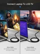 Кабель відео Ugreen HDMI 2.0 4K 3D 2М Black (YM970) - зображення 6