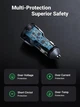 Автомобильное зарядное устройство для телефона Ugreen CD213 36W 2xUSB QC 3.0 3A Car Charger Dark Blue (YM944) - изображение 3