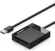 Кард-рідер Ugreen USB 3.0 4 в 1 SD / TF / CF / MS 0.5M Black (YM821) - зображення 1