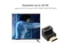Адаптер Ugreen HDMI Male to Female Down (YM806) - зображення 3