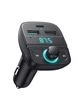 Автомобільний зарядний пристрій для телефона Ugreen Bluetooth FM Transmitter Black (YM981) - зображення 1