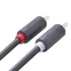 Мультимедийный кабель Ugreen 2RCA to 2RCA Audio Cable 2 м Black (YM960) - изображение 3
