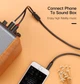 Кабель аудіо Ugreen 3.5 mm to 2RCA стерео розгалужувач PVC 1М Grey (YM833) - зображення 5