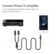 Кабель аудіо Ugreen 3.5 mm to 2RCA стерео розгалужувач PVC 1М Grey (YM833) - зображення 6