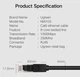 Патч-корд Ugreen мережевий кабель 1000 Mбіт/с Ethernet RJ45 Cat 6 круглий 10М Black (YM967) - зображення 9