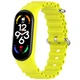 Ремешок Ocean Band для Xiaomi Mi Band 3/4/5/6/7 Желтый / Flash - изображение 4