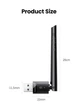 Bluetooth-адаптер UGREEN CM656 USB Bluetooth 5.3 передавач для комп'ютера, ноутбука Black 15610 - зображення 9